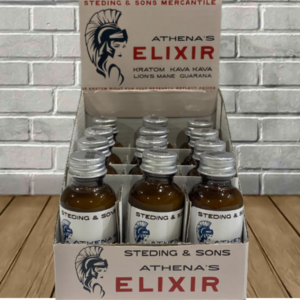 1836 Kratom Athena’s Elixir Kratom + Kava Extract Shot 30ml - Image 4