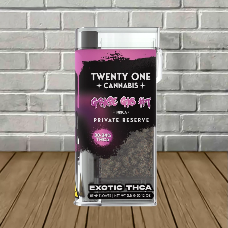 21 Cannabis Private Reserve THCa One Hitter Flower 3.5g - Image 3