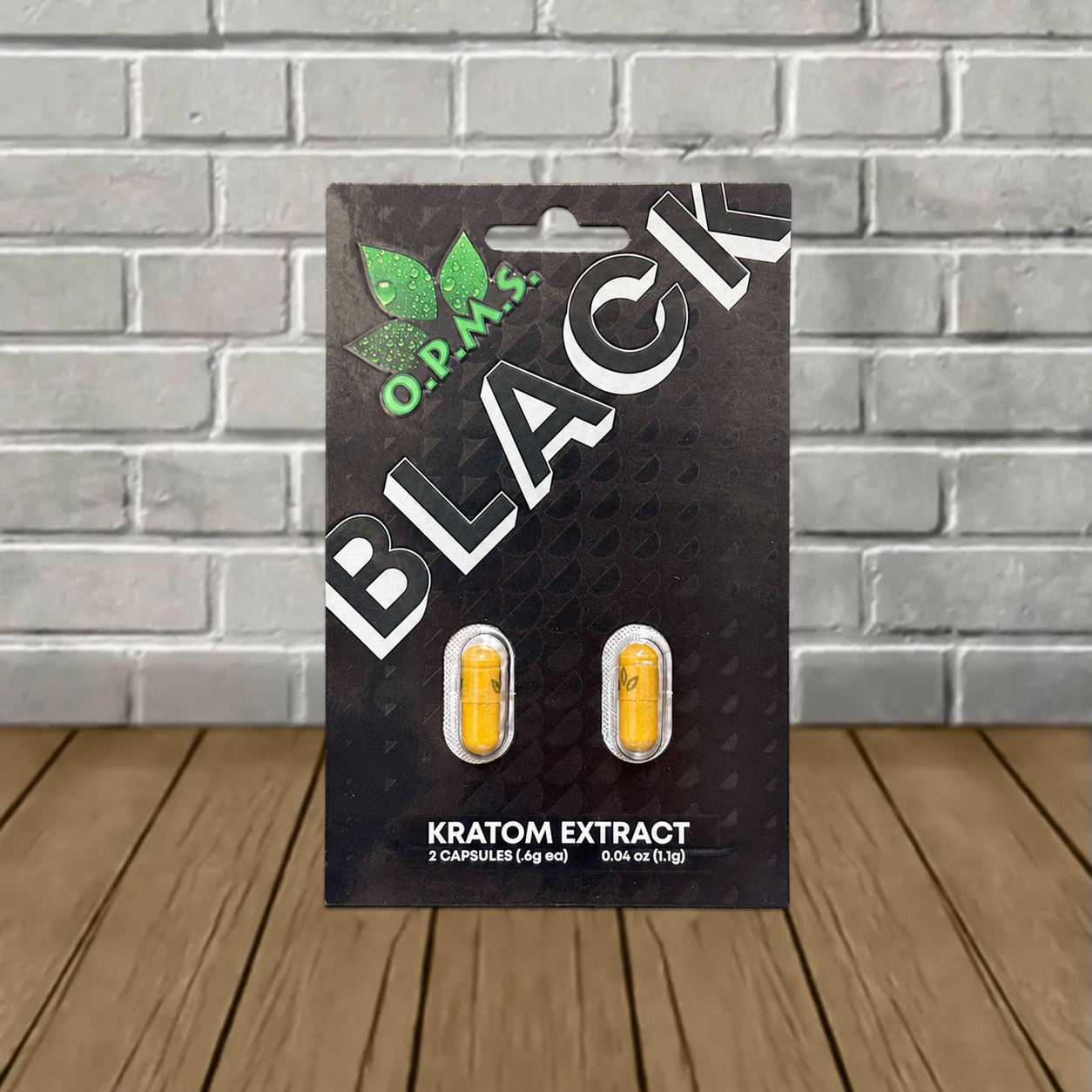 OPMS Black Kratom Extract Capsules - Image 2