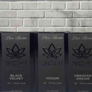 3Chi Blackout Blend THCa + D9 +C8 Pods 2ml