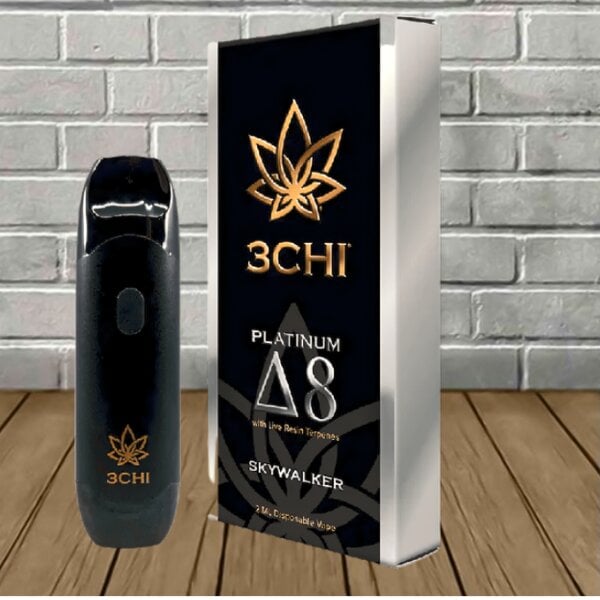 3Chi Platinum Live Resin Delta 8 THC Disposable 2ml - Image 2