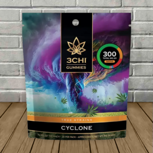 Alternative view of 3Chi True Strains Gummies 300mg