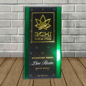 Alternative view of 3Chi Dispensary Grade Live Resin THCa Pods 1ml