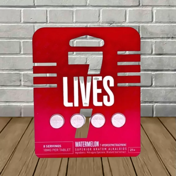 7 Lives 7-Hydroxymitragynine Extract Tablets Full Case 12ct — DISCONTINUED - Image 5