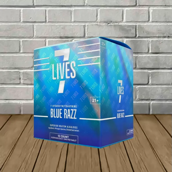 7 Lives 7-Hydroxymitragynine Extract Tablets Full Case 12ct — DISCONTINUED