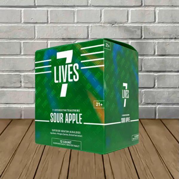 7 Lives 7-Hydroxymitragynine Extract Tablets Full Case 12ct — DISCONTINUED - Image 6