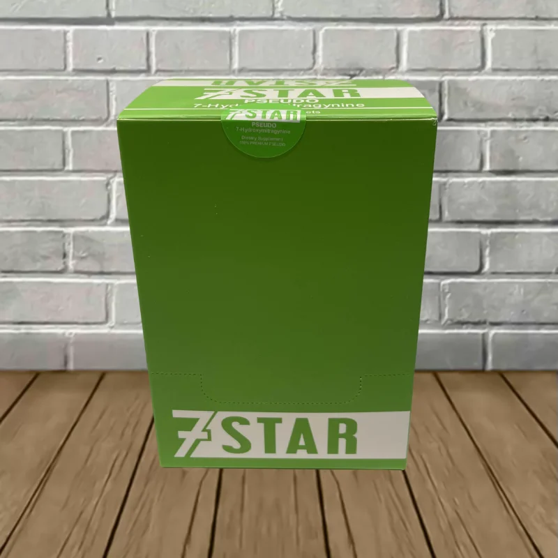 7 Star Pseudo + 7-Hydroxymitragynine Extract Tablets Full Case 10ct — DISCONTINUED