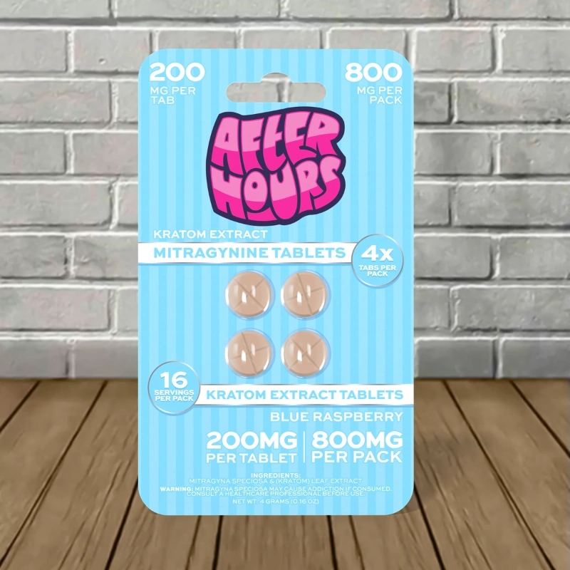 After Hours Kratom MIT Extract Tablets 800mg