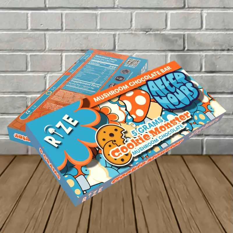 After Hours By Rize Mushroom Chocolate Bar 5g - Image 3