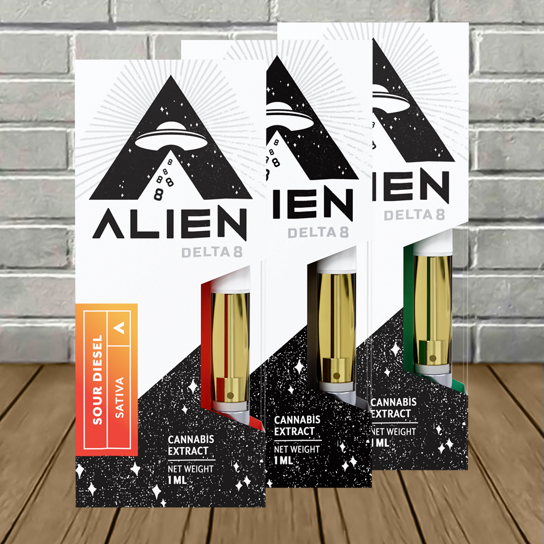 Alien Delta 8 THC Vape Cartridge 1ml — DISCONTINUED