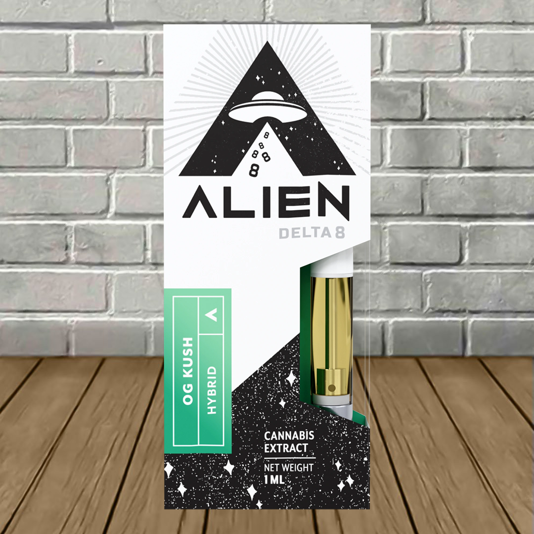 Alien Delta 8 THC Vape Cartridge 1ml — DISCONTINUED - Image 3