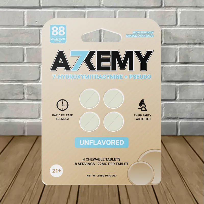 Alkemy 7-Hydroxymitragynine + Pseudo Chewable Extract Tablets Full Case 10ct — DISCONTINUED - Image 3