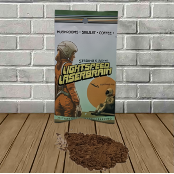 Allied Forces Lightspeed Laserbrain Instant Coffee 10g - Image 2