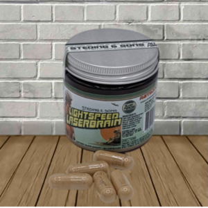 Alternative view of Allied Forces Lightspeed Laserbrain Jumbo Capsules 50ct