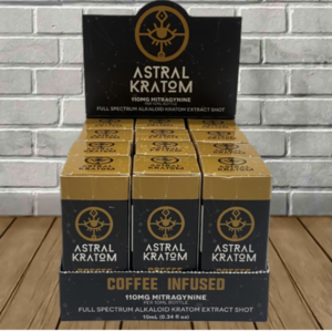 Alternative view of Astral Kratom Coffee Infused Kratom Extract Shot 10ml