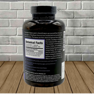 Alternative view of Astral Kratom Trainwreck Kratom Capsules 240ct