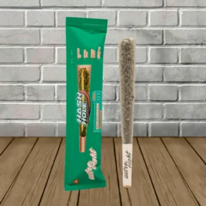 Alternative view of Astro Eight Hash Hole THCp Preroll 2g