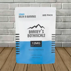 Barney’s Botanicals Delta 9 THC Gummies 12mg | 100ct