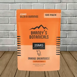 Barneys D8 25mg Terpene Infused 100ct Bag - Image 4