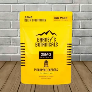 Barneys D8 25mg Terpene Infused 100ct Bag - Image 5