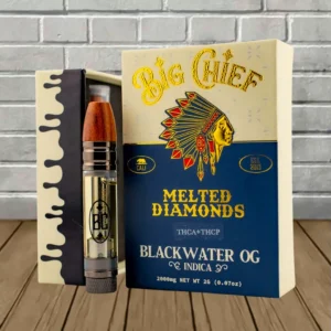 Big Chief Melted Diamonds THCA + THCP Vape Cartridge 2g — DISCONTINUED - Image 6