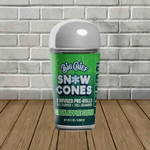 Alternative view of Big Chief THCa Snow Cones Diamond Prerolls 5ct
