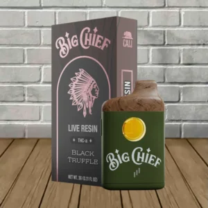Big Chief Live Resin THCa 3g Disposable Vape