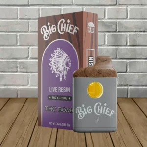 Big Chief Live Resin THCa + THCp 3g Disposable Vape