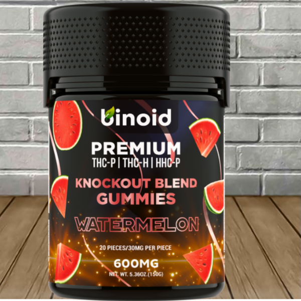Binoid Knockout Blend Gummies 600mg — DISCONTINUED