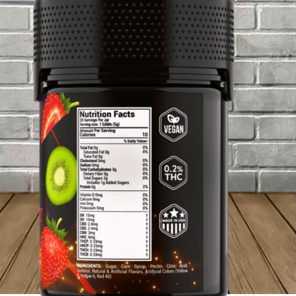 Binoid Power 9 Blend Gummies 800mg — DISCONTINUED - Image 2