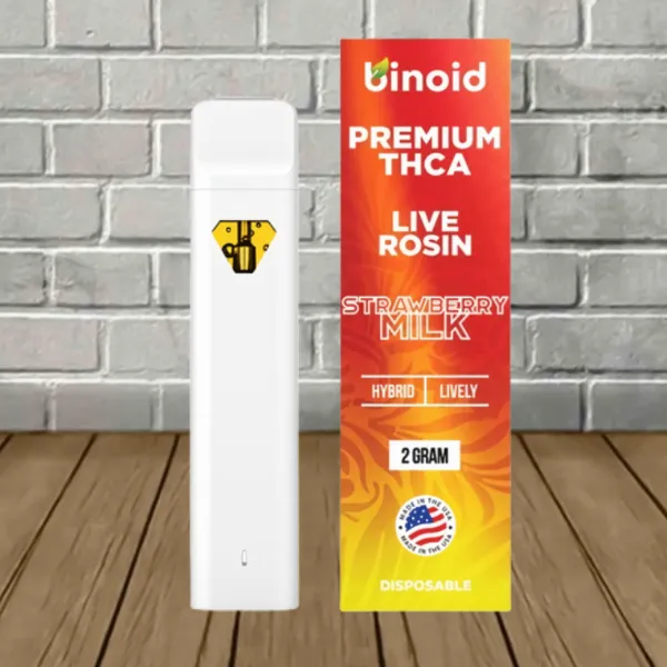 Binoid Premium Live Rosin THCa Disposable 2g — DISCONTINUED - Image 3