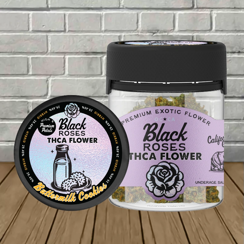 Black Roses Premium Petals Exotic THCa Flower 3.5g - Image 2