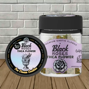 Black Roses Premium Petals Exotic THCa Flower 3.5g - Image 3
