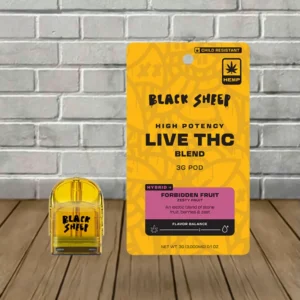 Black Sheep High Potency Live THC Quad Blend 3g Refill Pod - Image 3