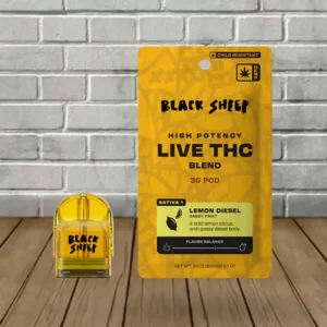 Black Sheep High Potency Live THC Quad Blend 3g Refill Pod - Image 5