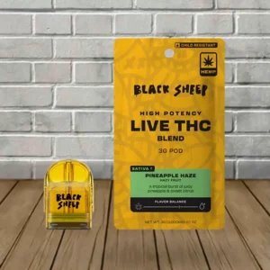 Black Sheep High Potency Live THC Quad Blend 3g Refill Pod