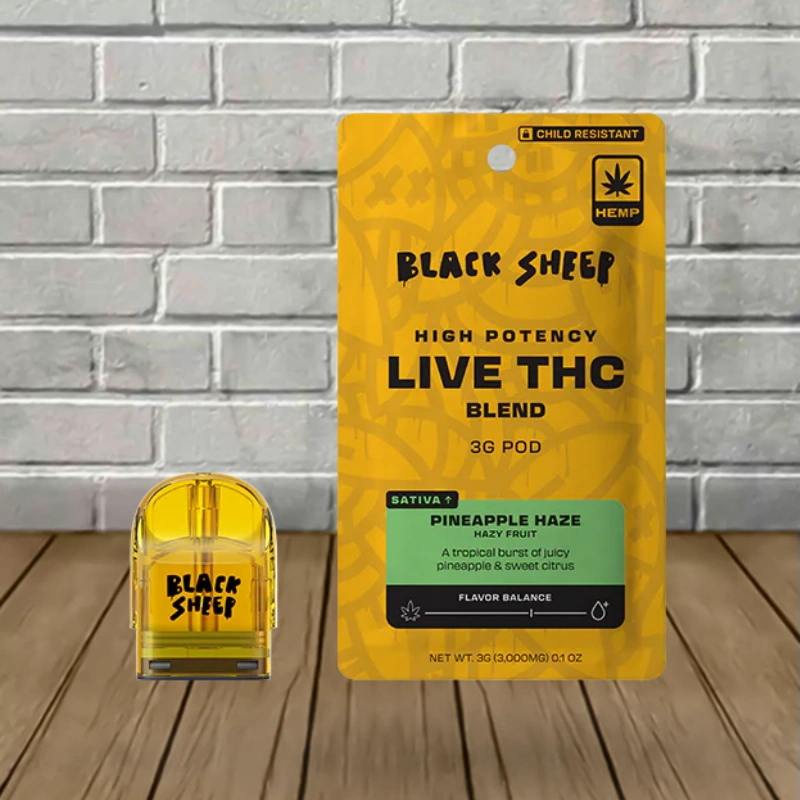 Black Sheep High Potency Live THC Quad Blend 3g Refill Pod