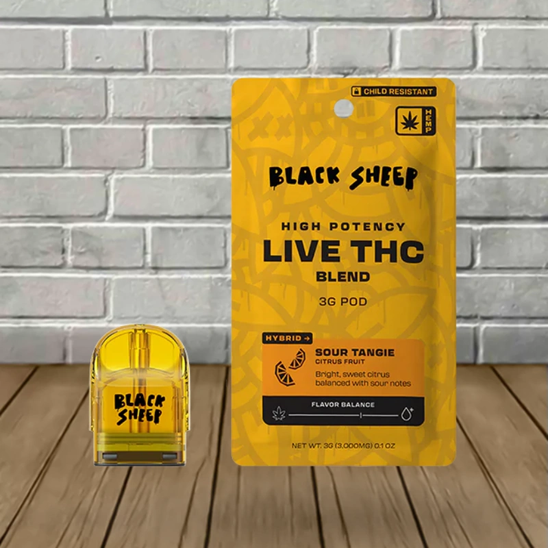 Black Sheep High Potency Live THC Quad Blend 3g Refill Pod - Image 7