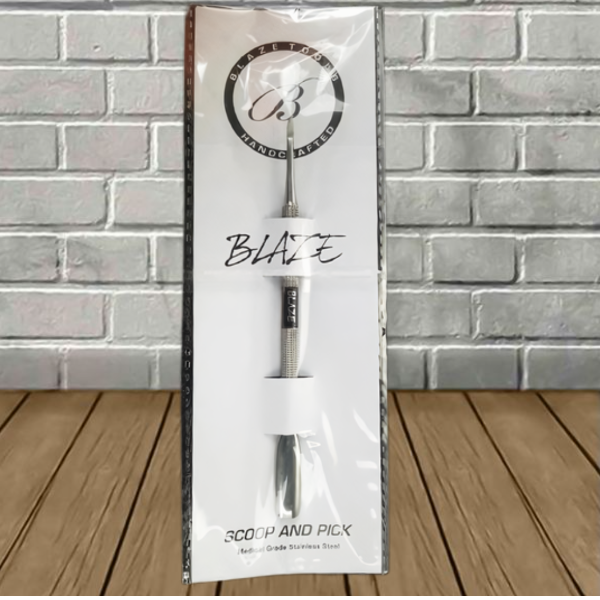 Blaze Tools Medical Grade Stainless Steel Dab Tool-Scoop & Pick