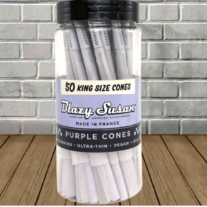 Blazy Susan King Size Pre-Rolled Cones 50ct Jar - Image 3