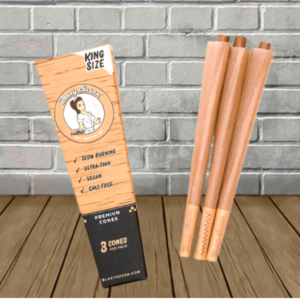 Alternative view of Blazy Susan King Size Unbleached Pre-Rolled Cones 3ct