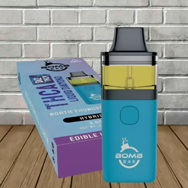 Bomb Bar THCa Liquid Diamonds Disposable 3.5g + Free Gummy — DISCONTINUED - Image 4