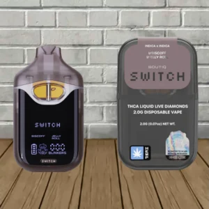 Alternative view of Boutiq Switch V4 THC-A Disposable Vape 2G — DISCONTINUED