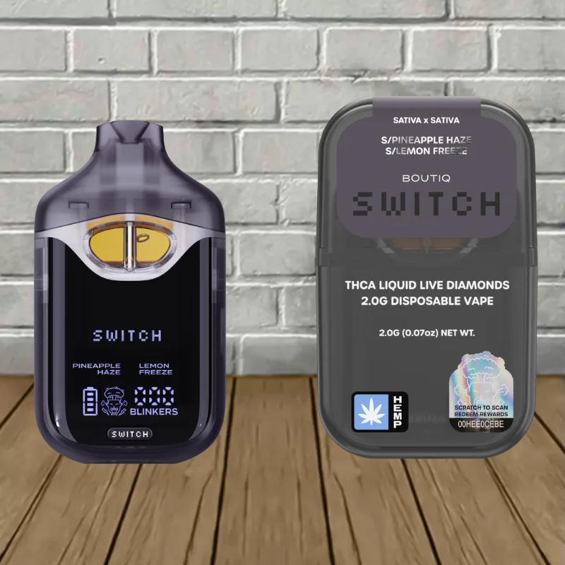 Boutiq Switch V4 THC-A Disposable Vape 2G — DISCONTINUED - Image 4