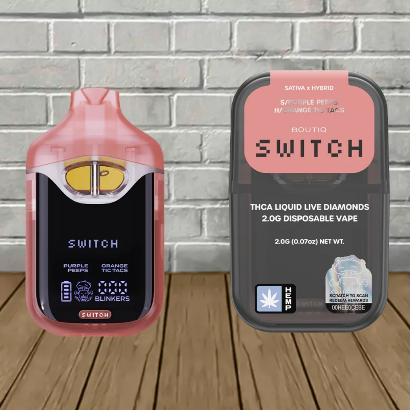 Boutiq Switch V4 THC-A Disposable Vape 2G — DISCONTINUED