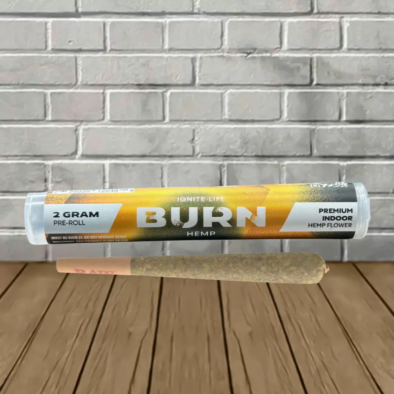 Burn Hemp THCa Preroll 2g - Image 3