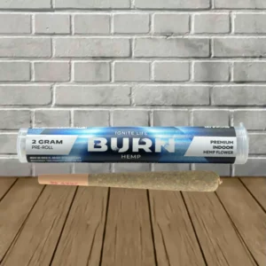 Alternative view of Burn Hemp THCa Preroll 2g