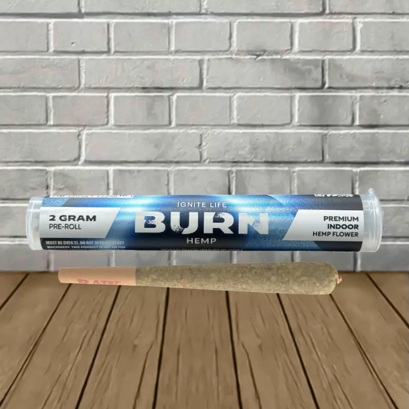 Burn Hemp THCa Preroll 2g - Image 2