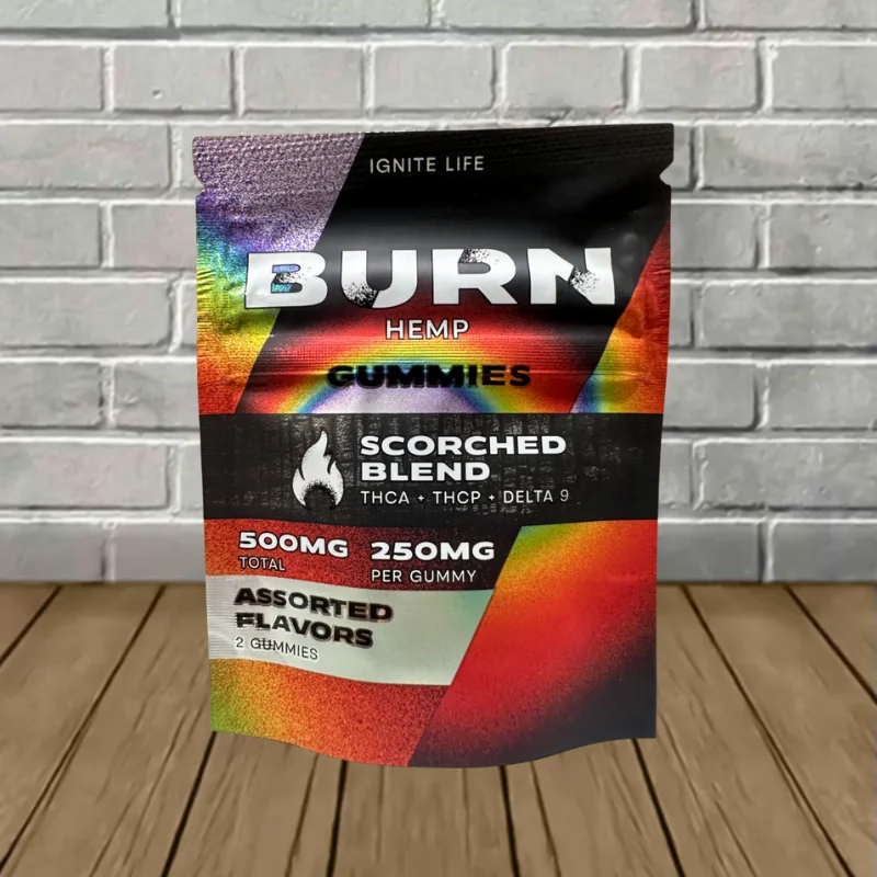 Burn Hemp Scorched Blend Gummies 500mg — DISCONTINUED