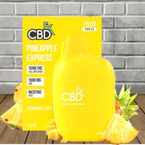 CBDfx Full Spectrum CBD + THC Disposable 2500 Puffs - Image 5